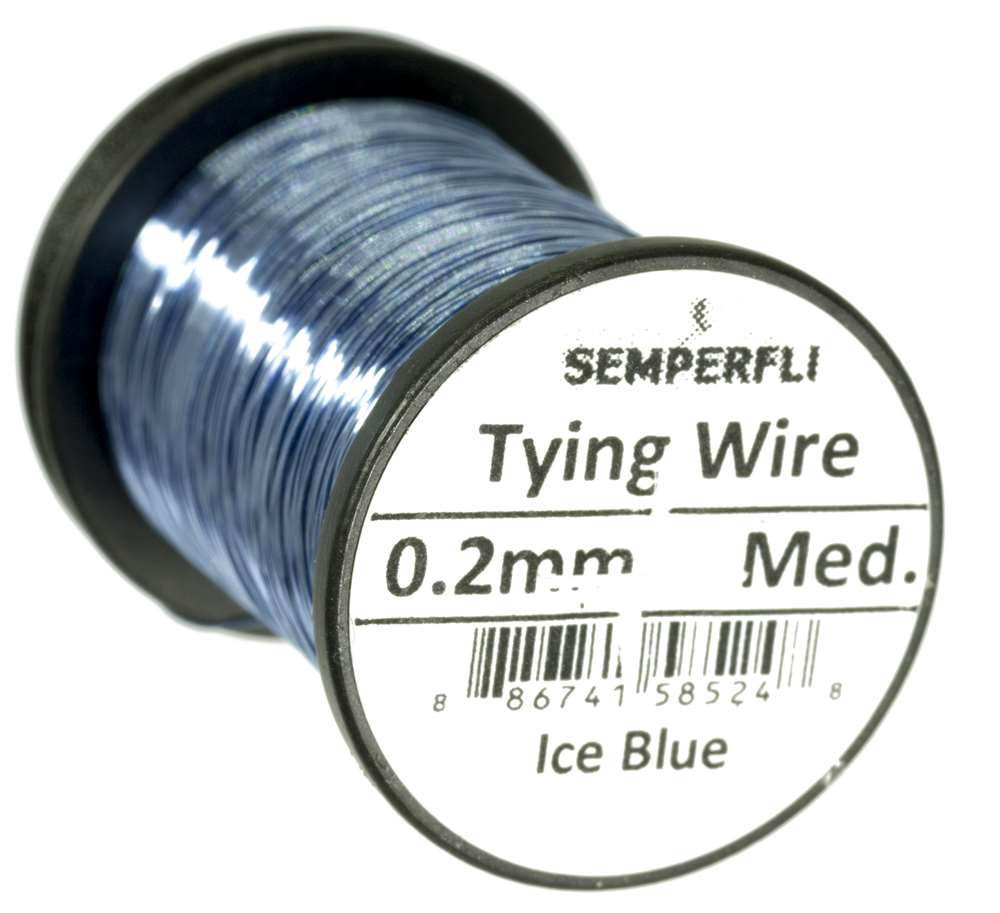 medium, ice blue